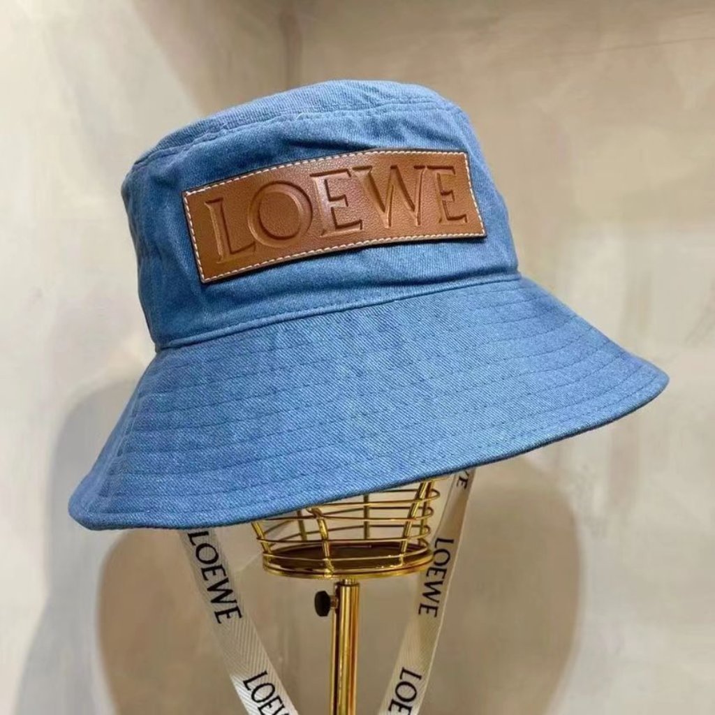 Loewe Blue Denim Bucket Hat